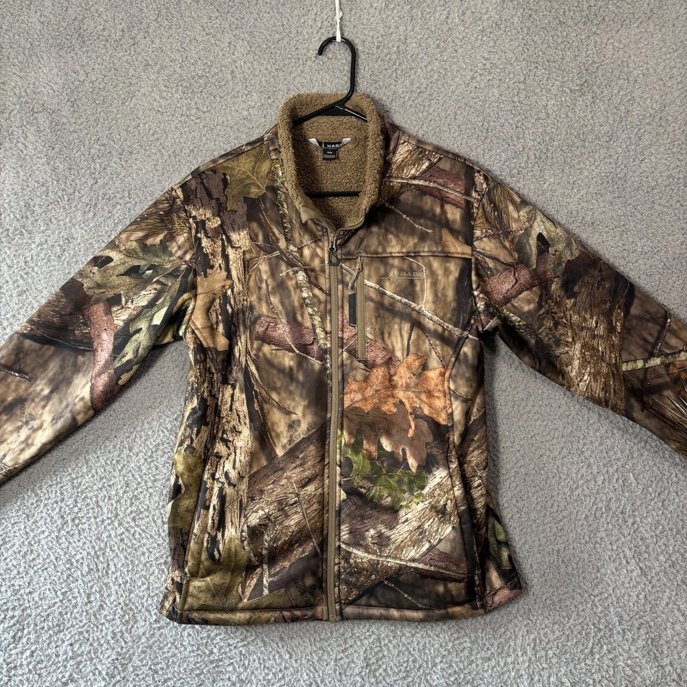 Habit Mens Mossy Oak‎ Break Up Country Camo Fleece Lined Jacket SS10008 Medium